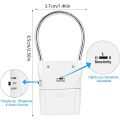 Door Handle Alarm 110dB Door Security Alarm with Adjustable Settings Portable Alarm Equipment Battery Operated Door Alarm. 