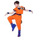 Authentic Dragon Ball Z Cosplay Costume for Kids, Goku Turtle School Outfit for Halloween Party. 