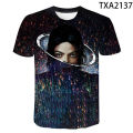 Michael Jackson 3D Print T-shirt Men Women Children Hip Hop Fashion Casual Streetwear Boy Girl Kids Printed T Shirt Cool Tops. 