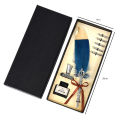 Retro Calligraphy Feather Dip Pen with 5 Nib Set Quill Fountain Writing Creative Vintage Stationery Classic Gift Box without Ink.