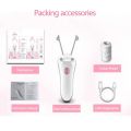 Mini Electric Facial Body Hair Removal USB Cotton Thread Epilator Shaver Trimmer Devices for Women Neck Lip Chin Arm Leg. 
