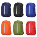 Portable Waterproof Backpack Rain Cover School Bag Satchel Protection Cover with Reflective Strips for Outdoor. 