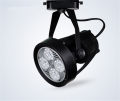 40W LED Track Light Par30 Black Body Clothing Spotlights Backdrop Shop Windows Slide Rail Track Light Lamp 1Pcs.