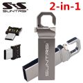 Suntrsi Pendrive 128GB Memory Stick 64GB 32GB Metal Usb Flash Drive 128Gb Pen Drive 64 Gb 8Gb Usb Stick 16 Gb Gift USB 2.0. 