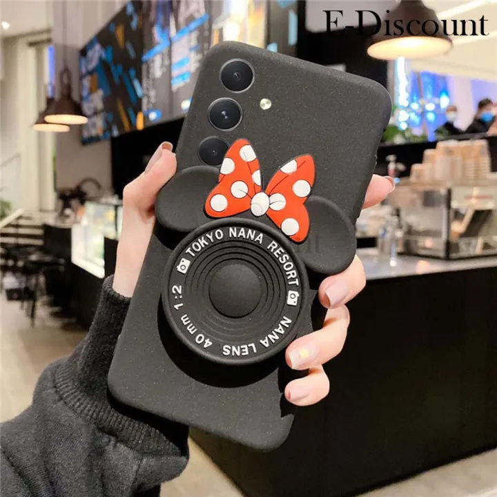 New%20Phone%20Case%20For%20Samsung%20Galaxy%20A15%20Cover%20Makeup%20Mirror%20Soft%20Cute%20Cartoon%20Camera%20Stand%20Bracket%20Soft%20Silicone%20for%20Samsung%20A15%20Case%20-%20Image%202