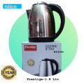 Prestige Heavy Duty Electric Kettle= 1.8 Liter (1 Years Warranty). 