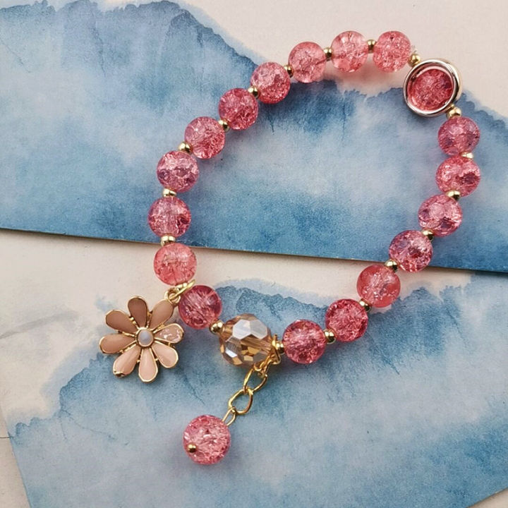 Little%20daisy%20bracelet%20female%20forest%20girlfriend%20bracelet%20ins%20niche%20design%20popping%20crystal%20cold%20wind%20bracelet%20-%20Image%202