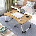 Portable Folding Laptop Table Desk Wooden Foldable Laptop Stand.
