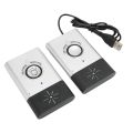 Wireless Doorbell, Clear Voice 2 Way Intercom Doorbell for Home for Office.