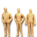 60pcs/lot 1:87 Scale Model Miniature Figures Standing Architectural Models Human Scale Model ABS Plastic Peoples Kids Toy.