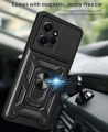 MobiCase S1 For Redmi Note 12 4G Back Cover Slide Camera Kickstand Anti Fall Shockproof Magnetic Bracket Protection Phone Cover Redmi Note 12 Back Cover Phone Case Cover. 