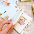 Cute Capybara Notebook Cartoon Animal Notepads Student Hand Ledger PP Coil Book For Girl Student Stationery Supplies. 