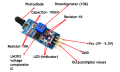 SINGLE LED FLAME Sensor Module For Fire Detection Module IR Flame Sensor IR Infrared Sensor 3 Pin Leads Flame Detection Sensor For Arduino.