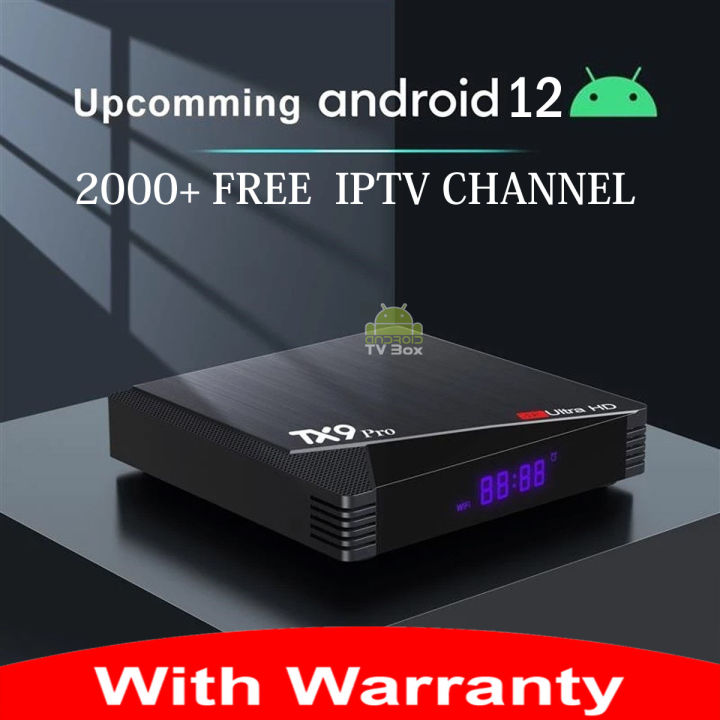 Android TV Box TX9 PRO Android Smart TV Box Toffee, Binge 10K support LED LCD CRT Television