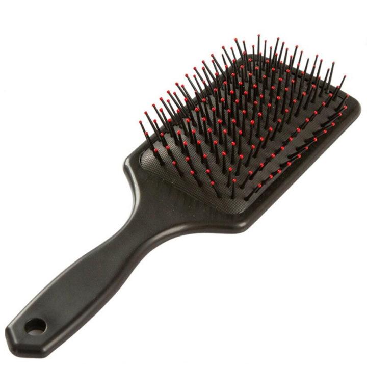 Black Hair Brush with Soft Bristles Perfect Hair Brush for Men, Women and Kids