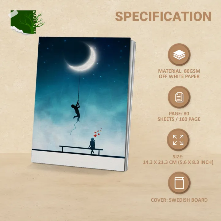 Papertree%20Moon%20and%20Romance%20Notebook%20Sketchbook%20Drawing%20Sketchpad%20-%20Image%202