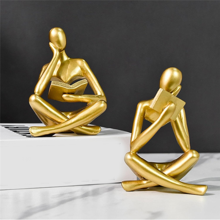 Thinkers%20Sculptures,Gold%20Thinkers%20Resin%20Statue%20Reading%20Ornament,Thinkers%20Sculpture%20Decoration,%20Modern%20Book%20Decor%20Easy%20to%20Use%20B%20-%20Image%206