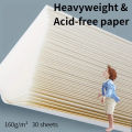 Marie's Sketch Book, Heavyweight, 30 Sheets, 160gsm, Sketch Pads For Drawing Spiral-Bound With Hard Cover, Art Sketchbook Artistic Painting Writing Paper For Adults Beginners Artists. 
