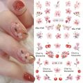 12pcs Marble Wave Nail Stickers Ink Watercolor Stone Water Transfer Sliders Tattoo Nail Art Decals Summer Flower Manicure BN3125. 
