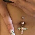 Steel Belly Button Rings Pink Crystal Piercing Navel Heart Style Navel Piercing Earring Belly Piercing Body Jewelry Ombligo. 
