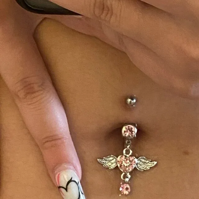 Steel%20Belly%20Button%20Rings%20Pink%20Crystal%20Piercing%20Navel%20Heart%20Style%20Navel%20Piercing%20Earring%20Belly%20Piercing%20Body%20Jewelry%20Ombligo%20-%20Image%206
