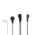 2 Pin PTT MIC Headset Covert Acoustic Tube In-ear Earpiece For Kenwood TYT Baofeng UV-5R BF-888S CB Radio Accessories.