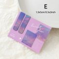 RHS Online 2PCS Misty Fantasy Series Landscape Magnetic Bookmarks Waterproof for Books Holder Share Book Markers Tab Decoration Bookmark.