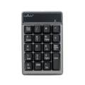 2.4G Numeric Keypad19 Keys Wireless USB Number Pad Keyboard Financial Numpad Waterproof Number Pad With Floating Keys For Laptop Desktop PC Computer Notebook. 