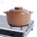 Clay Pot with Lid Kitchen Accessories Cooking on Stoves Top.