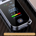 Digital Alcohol Tester Professional Breathalyzer USB Rechargeable As Shown Electronic Alcohol Tester Keychain. 