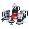 Panasonic MX-AE475 Mixer Grinder – Monster 2000W Super Mixer Grinder (Red) | 3 Stainless Steel Jars + Juicer Extractor.