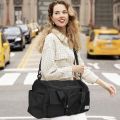 Travel Duffel Bag for Women Men, Sports Gym Bag with Shoes Compartment, Waterproof Travel Bag Overnight Bag with Dry Wet Separated Pocket, Carry Luggage Bag for Weekender, Sports, Gym, Travel.