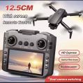 F88 Max High-Resolution Dual Camera Drone with Remote Control and Screen, Brushless Motor, HD Video, Foldable Design. 