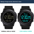 YIKAZE Men's Sports Digital Watches Big Dial Multifunctional Waterproof Military Sport Watch Electronic Wristwatch for Man Kids.