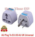 Universal 3Pin AU NZ Power Plug Adapter 3 pin New Zealand Australia Travel Plug US/UK/EU to AU/NZ Plug Converter 3 Pin BDM. 