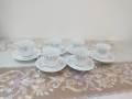 12 pcs Clasic Ceramic Tea Cup Set And Saucers Ceramic Tea And Coffee Set For Gift And Home Decoration..
