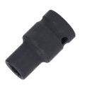 Square Tap Socket, Square Socket 1/2 Inch Black Phosphate Coated for Pneumatic Wrench. 