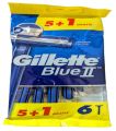 Gillette Blue 2 Razor 6pcs Germany. 