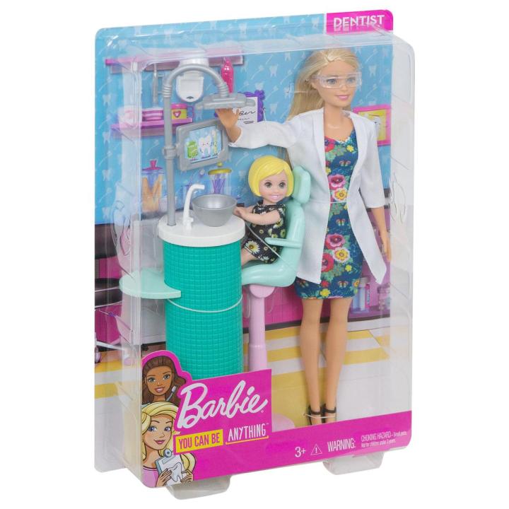 Barbie FXP16 Dentist Doll & Playset