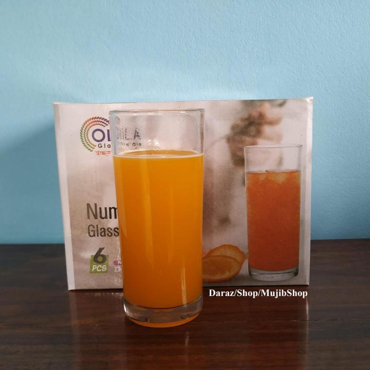 Crystal%20Clear%20Plain%20Drinking%20Glass%20Set%20Olila%20W012%20(6%20Pieces)%20-%20Glass%20-%20Image%202
