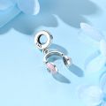 925 Sterling Silver Charms Beads Original Music Notes Piano Headphone Charm Fit Pandora Bracelet Necklace Diy Jewelry For Women.