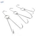 Stainless Steel Hanging Meat Hooks -Butcher, Farmer,Chef Meat Hook 0.54x26cm.