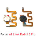 For Xiaomi Mi A2 Lite / Redmi 6 Pro Fingerprint Reader Touch ID Sensor Return Key Home Button Flex Cable Repair Parts. 