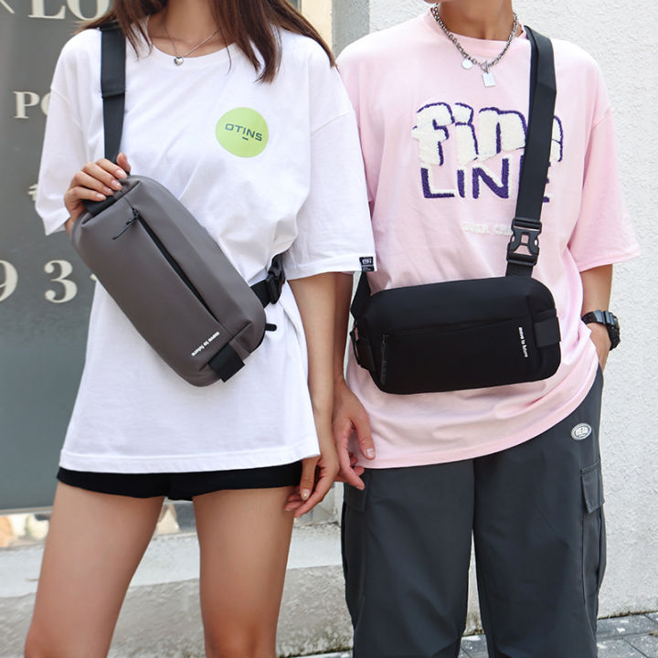 SHENGXILU%20Men's%20Bag%20Japanese%20Workwear%20Men's%20Crossbody%20Bag%20Sports%20Small%20Shoulder%20Bag%20Korean%20Sports%20Simple%20Chest%20Bag%20-%20Image%202