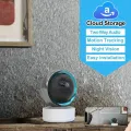 Tuya 1080P Wifi IP Camera Baby Monitor 360° PTZ Motion Detect 2 Way Audio Night Vision Supports TCP/IP/ONVIF Private Protocol. 