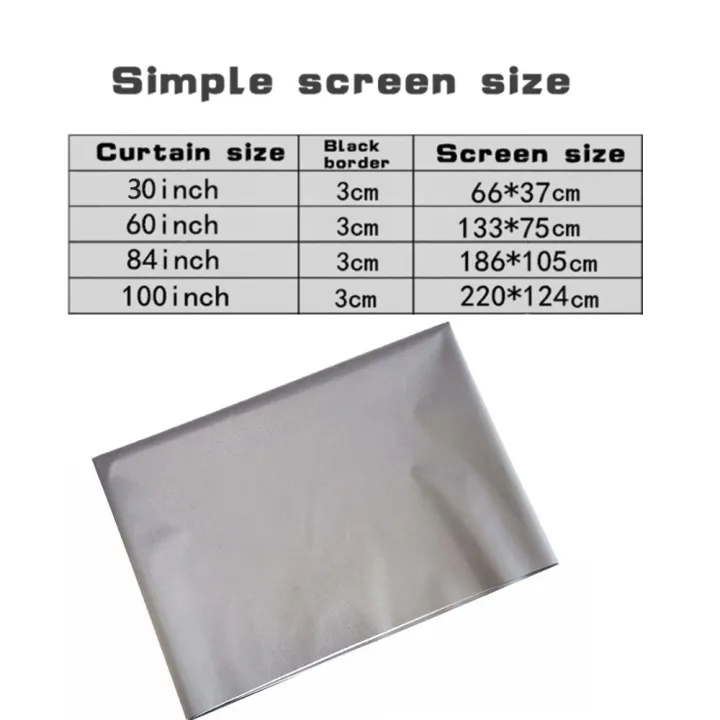 %E3%80%90User-friendly%E3%80%91%20Simple%2030/60/84/100/120%20inch%20Projector%20Cloth%20Anti-light%20Screens%20Projectors%20Screen%20Reflective%20Fabric%20-%20Image%202