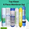 Water Filter for Water Purifier 06 Pieces Set (PP, GAC, CTO, RO Membrane, Mineral & Taste and Odor)  Heron Premium. 