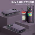 Premium Card Holder Wallet Case For IPhone 15/14/13/12/11 Pro Max - PU Faux Leather, RFID Blocking, Magnetic Clasp, And Shockproof Protection!. 