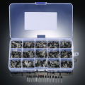 KOGEEK 600pcs Transistors Pack Transistor Assortment Kit with Storage Box. 