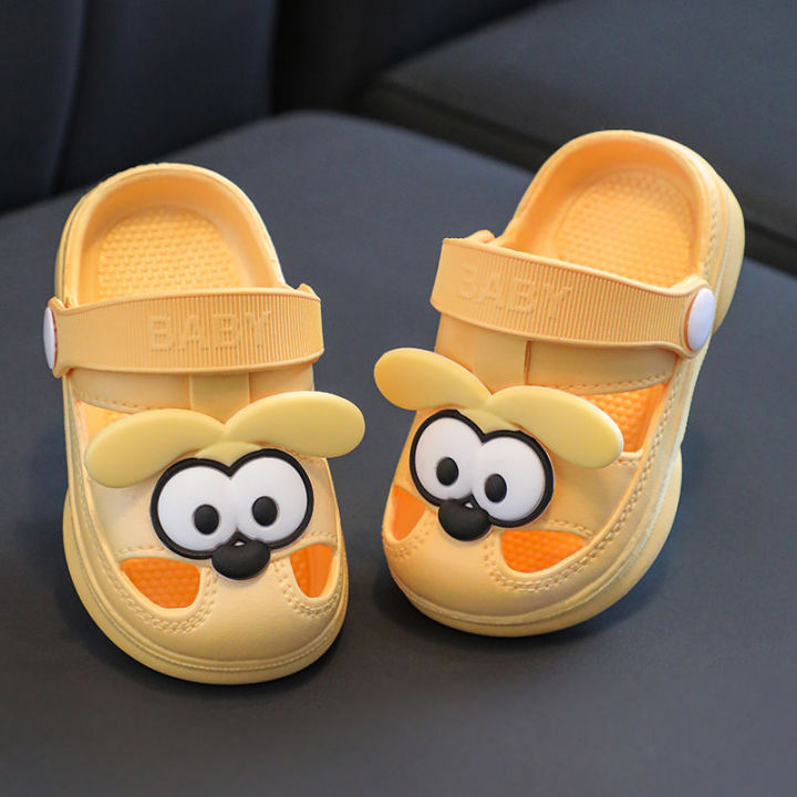 Cartoon%20Children%20Slippers%20Summer%20Indoor%20Non-Slip%20Soft%20Bottom%20Baby%20Boys'%20Hole%20Shoes%20Closed%20Toe%20Infant%20Girls%20Sandals%20-%20Image%204